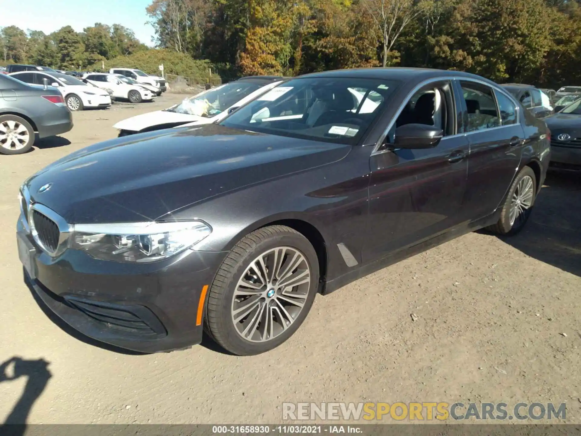 2 Photograph of a damaged car WBAJA7C54KWW12300 BMW 5 SERIES 2019