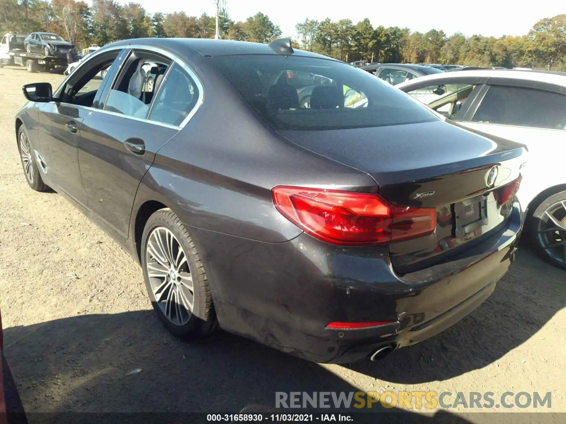 3 Photograph of a damaged car WBAJA7C54KWW12300 BMW 5 SERIES 2019