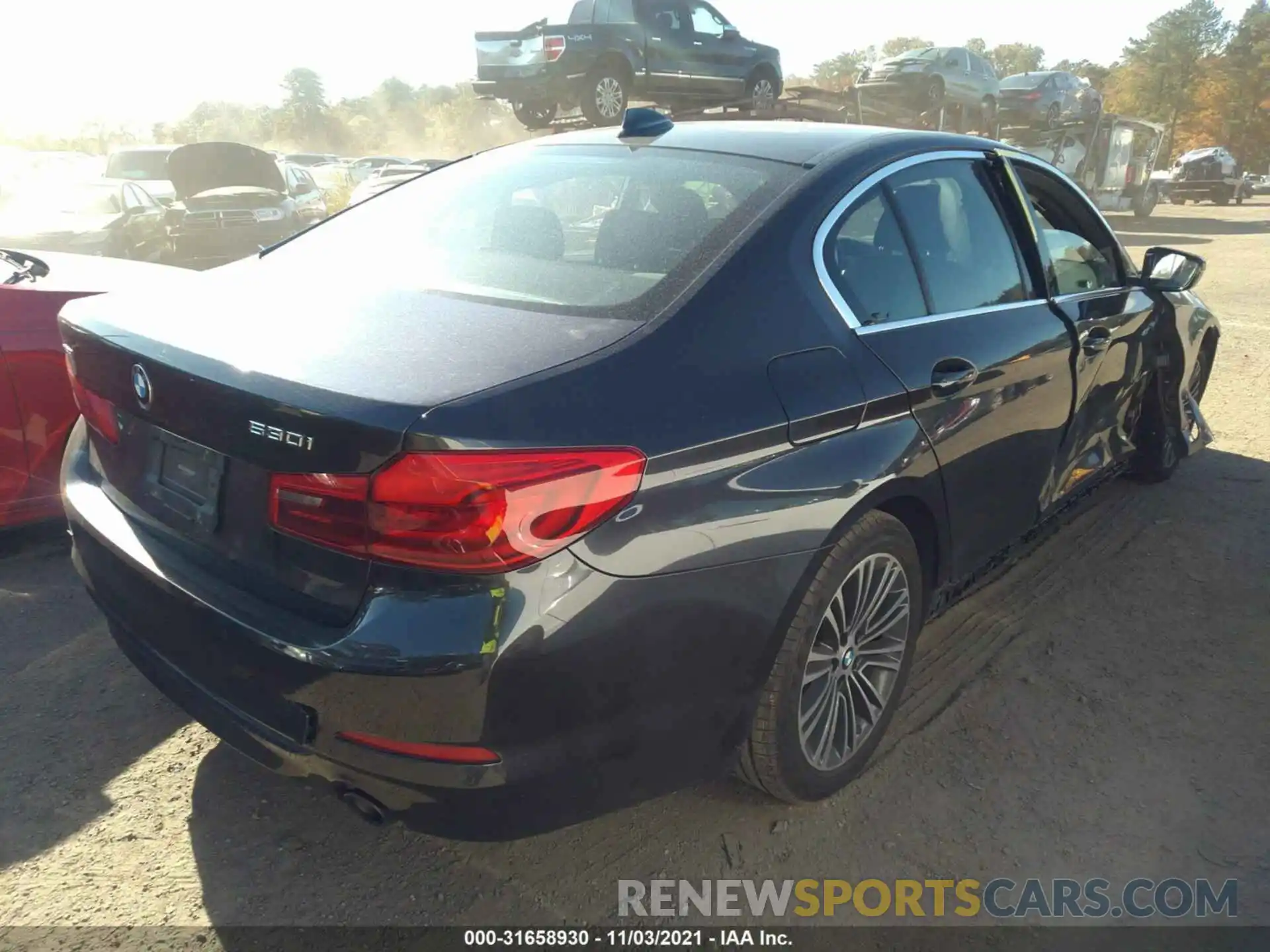 4 Photograph of a damaged car WBAJA7C54KWW12300 BMW 5 SERIES 2019