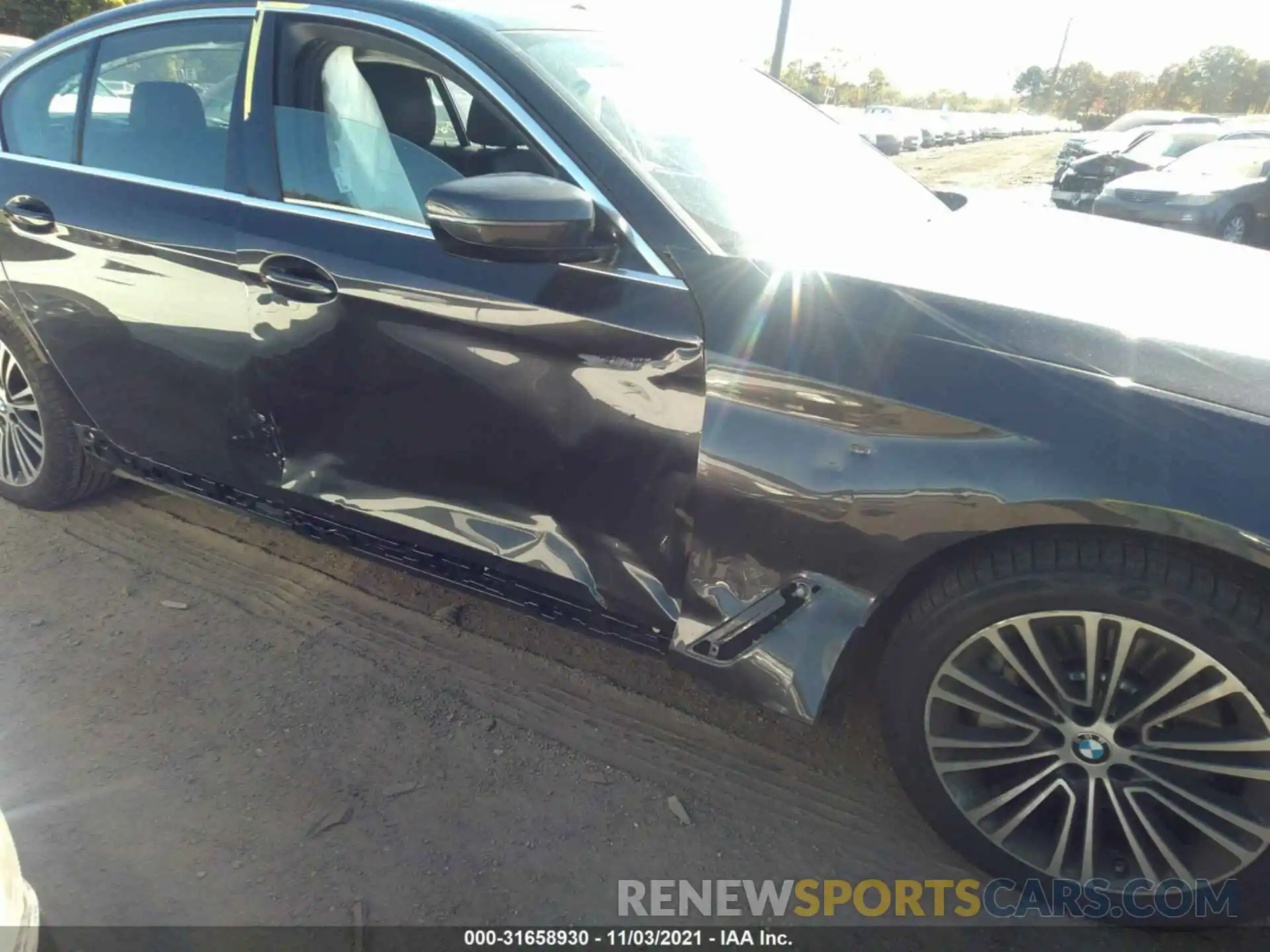 6 Photograph of a damaged car WBAJA7C54KWW12300 BMW 5 SERIES 2019