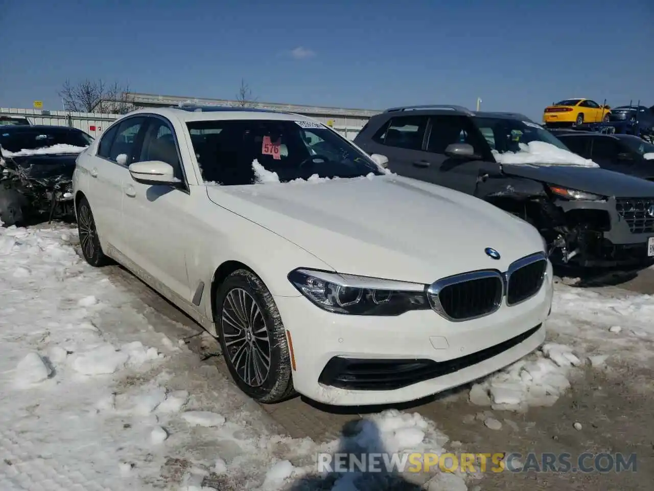 1 Photograph of a damaged car WBAJA7C55KG911532 BMW 5 SERIES 2019