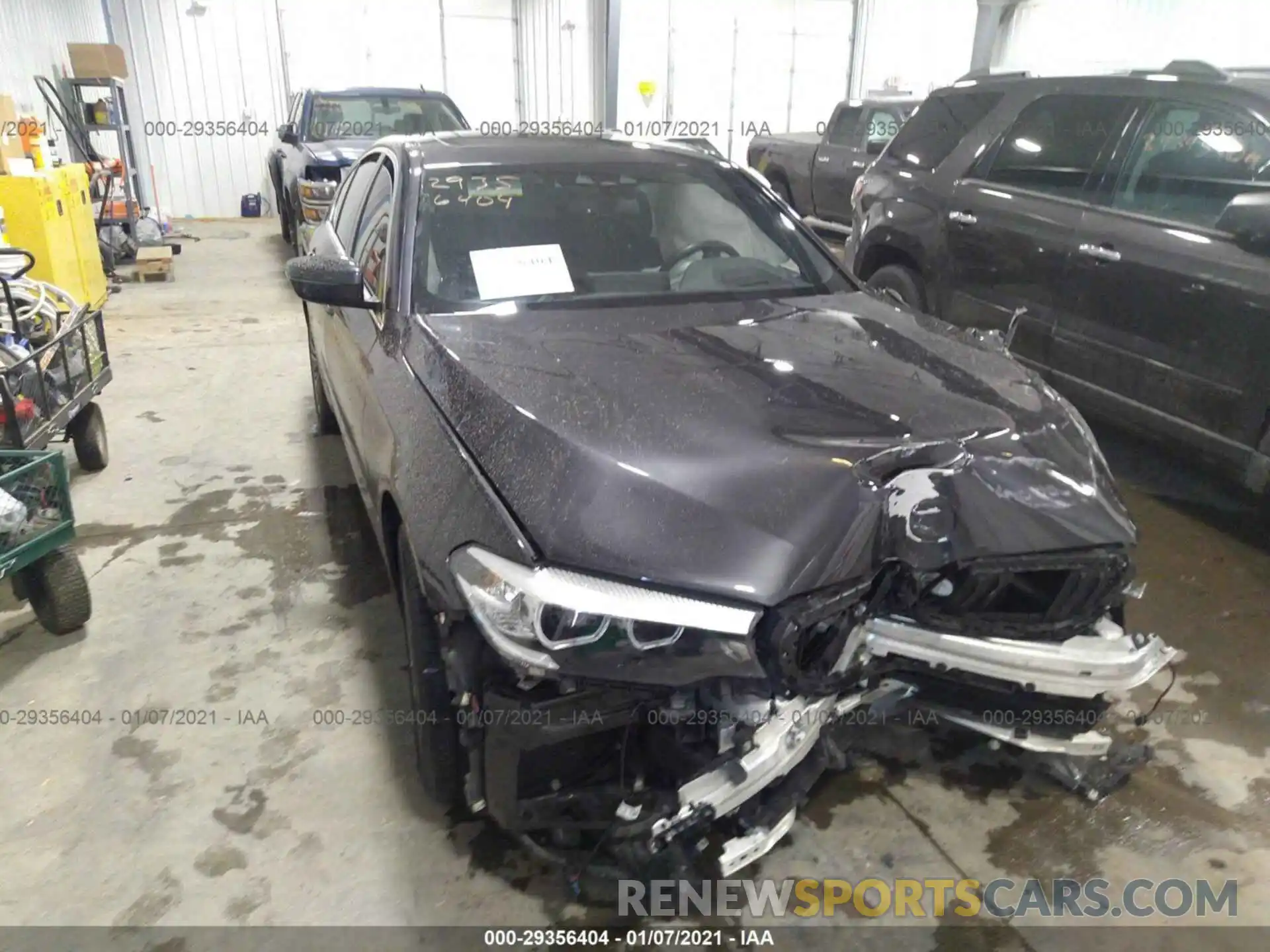 1 Photograph of a damaged car WBAJA7C55KG912227 BMW 5 SERIES 2019