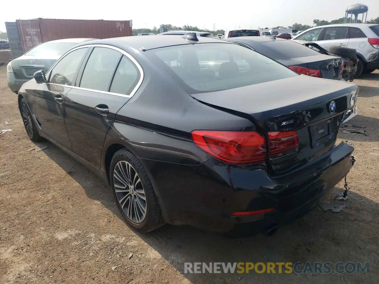 3 Photograph of a damaged car WBAJA7C55KWW06599 BMW 5 SERIES 2019