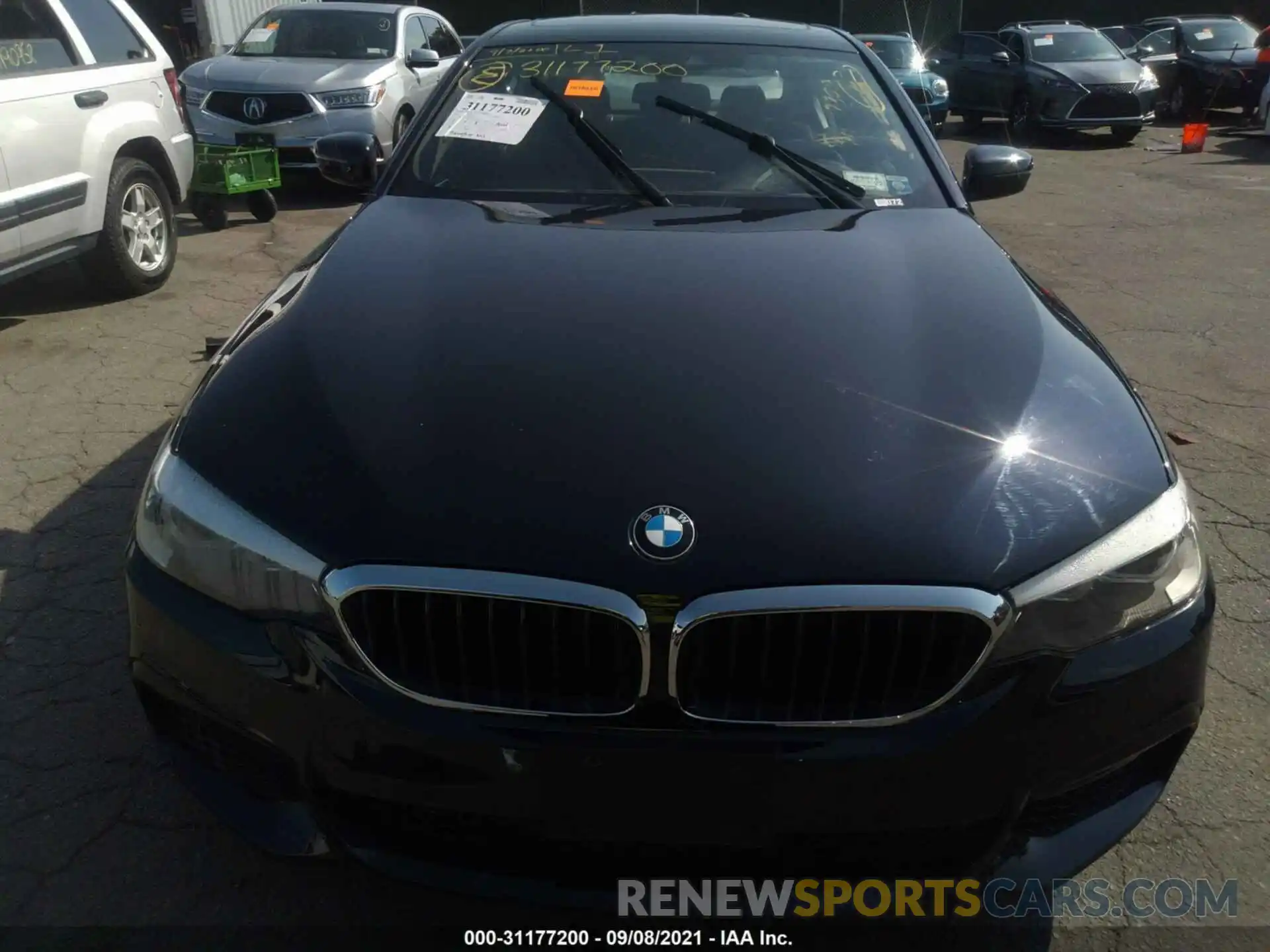 6 Photograph of a damaged car WBAJA7C55KWW18882 BMW 5 SERIES 2019