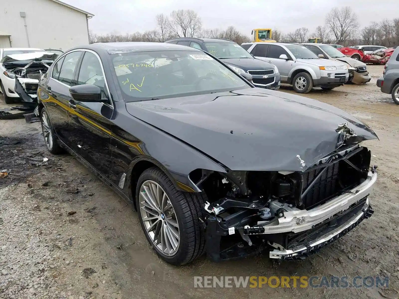 1 Photograph of a damaged car WBAJA7C55KWW31986 BMW 5 SERIES 2019