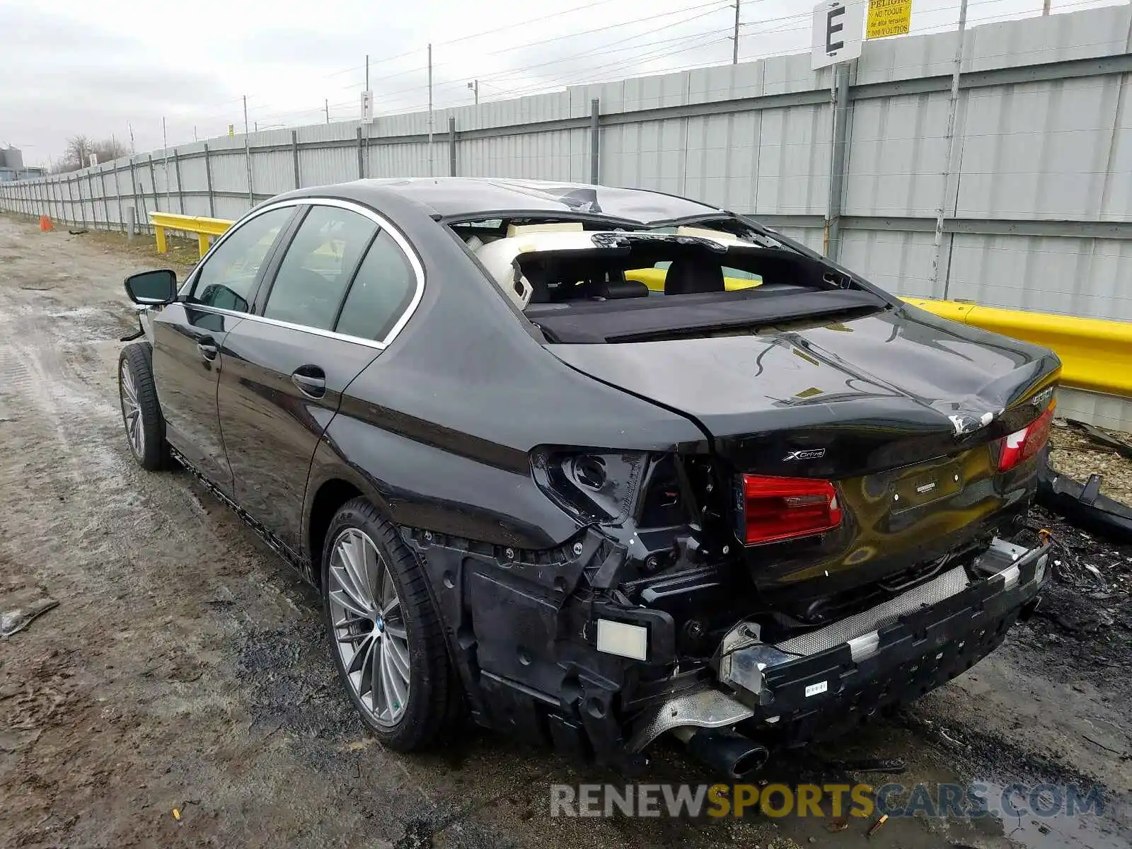 3 Photograph of a damaged car WBAJA7C55KWW31986 BMW 5 SERIES 2019