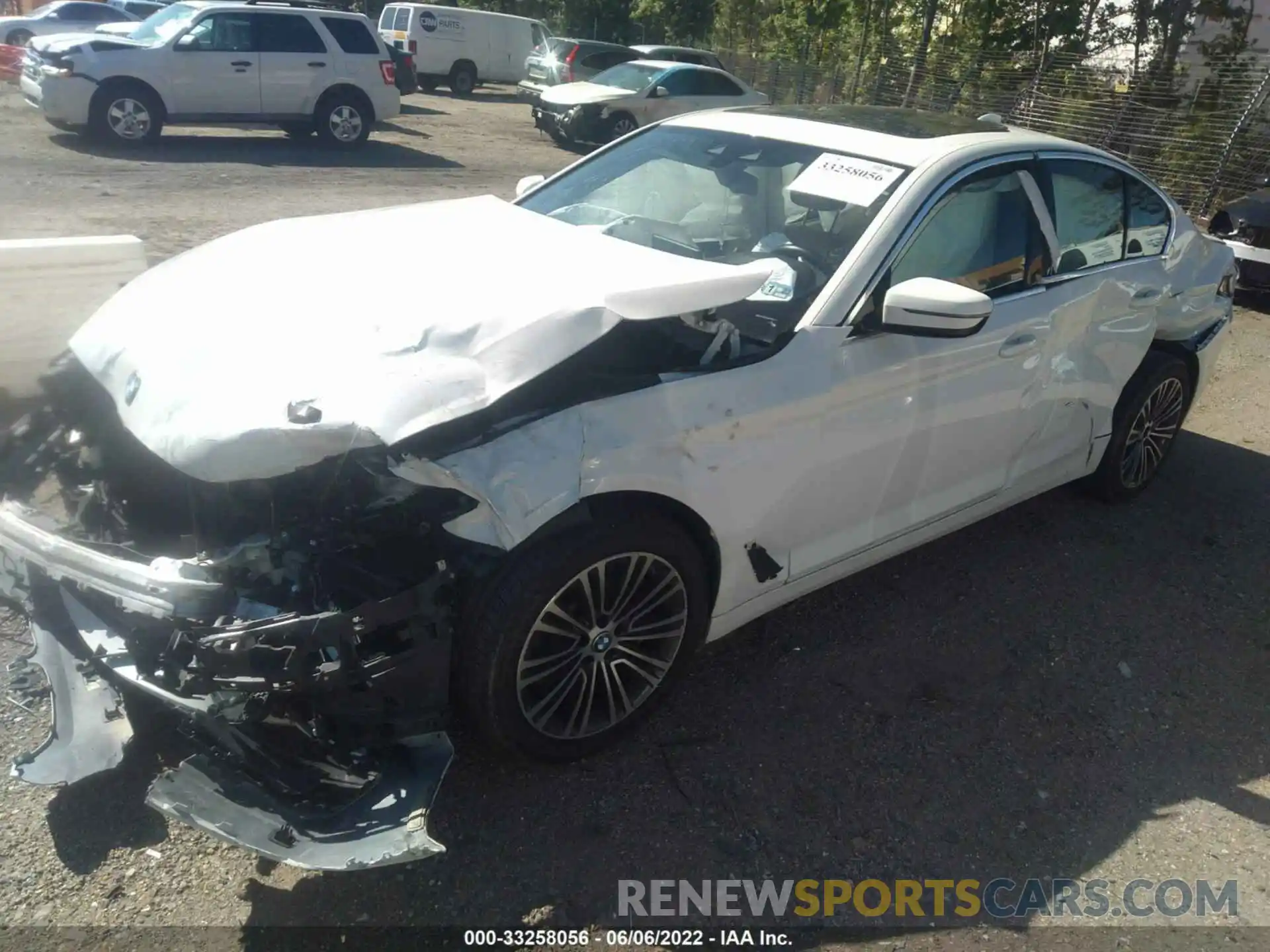 2 Photograph of a damaged car WBAJA7C55KWW39991 BMW 5 SERIES 2019