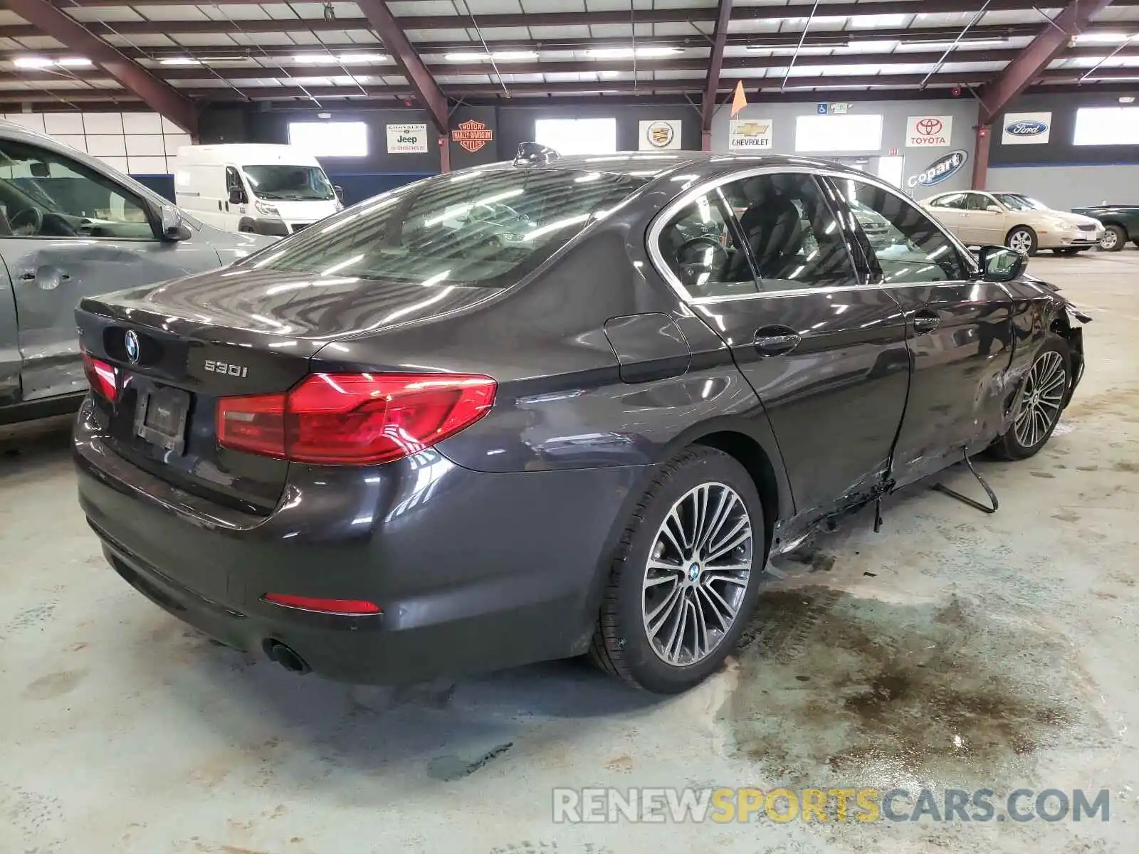 4 Photograph of a damaged car WBAJA7C55KWW47864 BMW 5 SERIES 2019