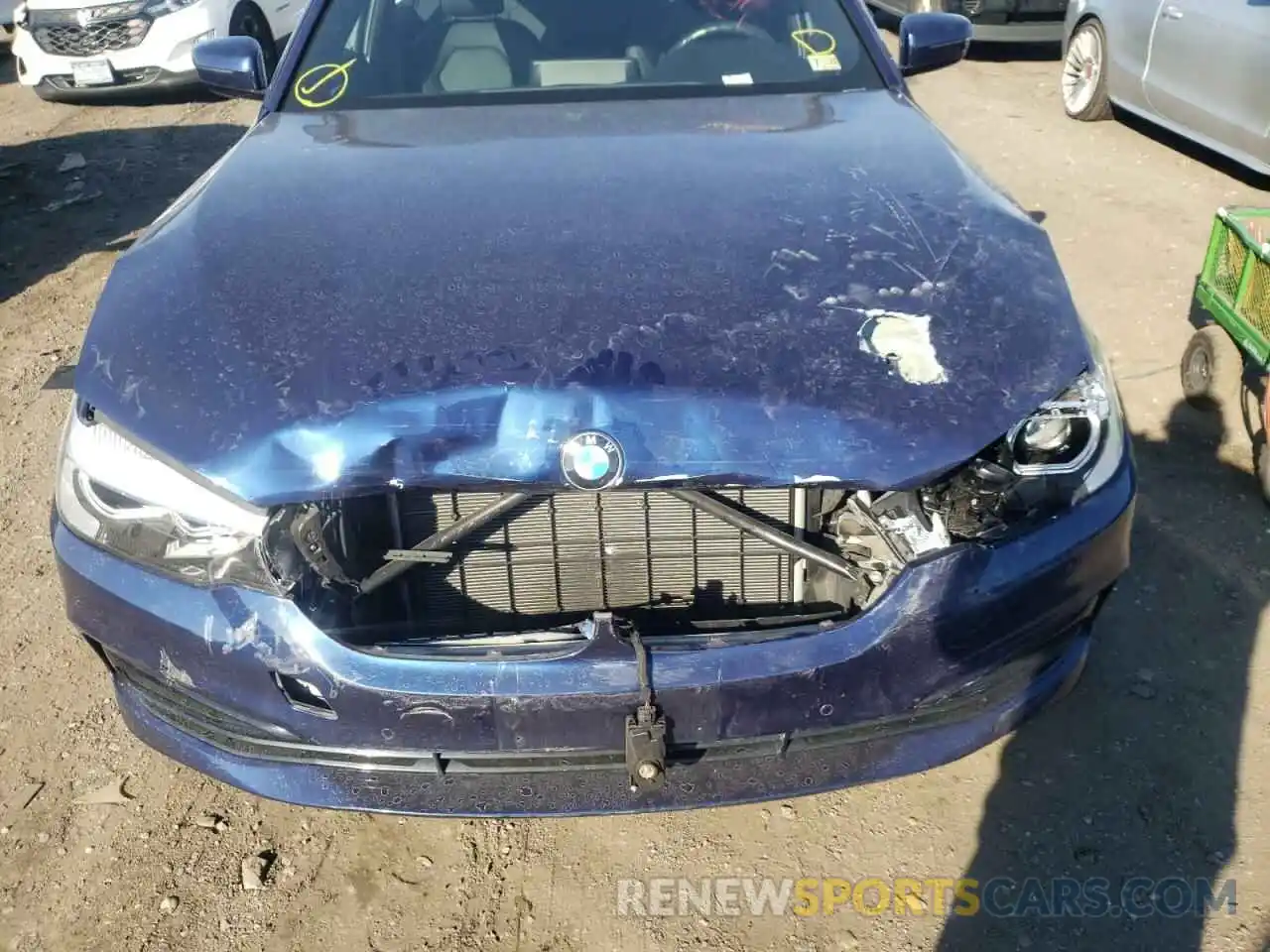 9 Photograph of a damaged car WBAJA7C56KG911135 BMW 5 SERIES 2019