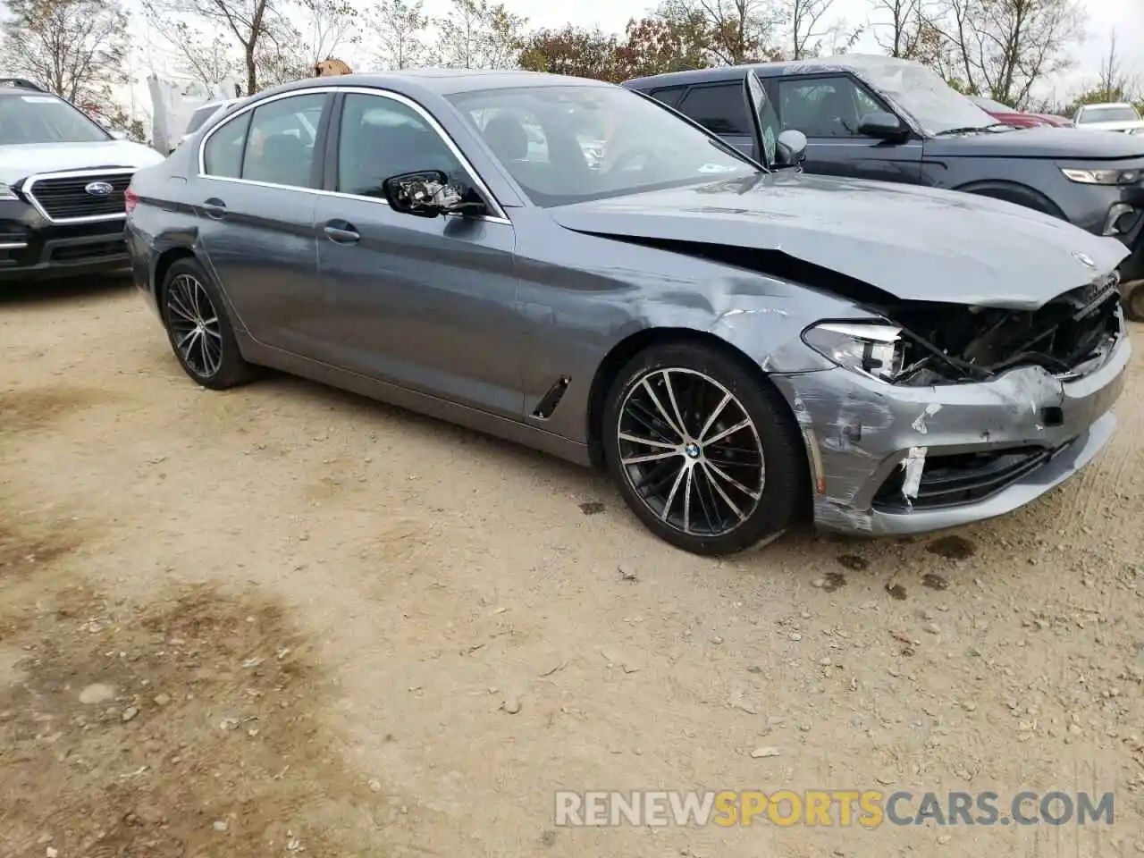 1 Photograph of a damaged car WBAJA7C56KWC77950 BMW 5 SERIES 2019