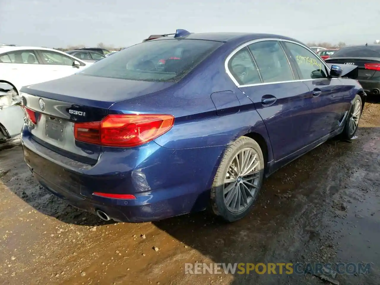 4 Photograph of a damaged car WBAJA7C56KWW07714 BMW 5 SERIES 2019