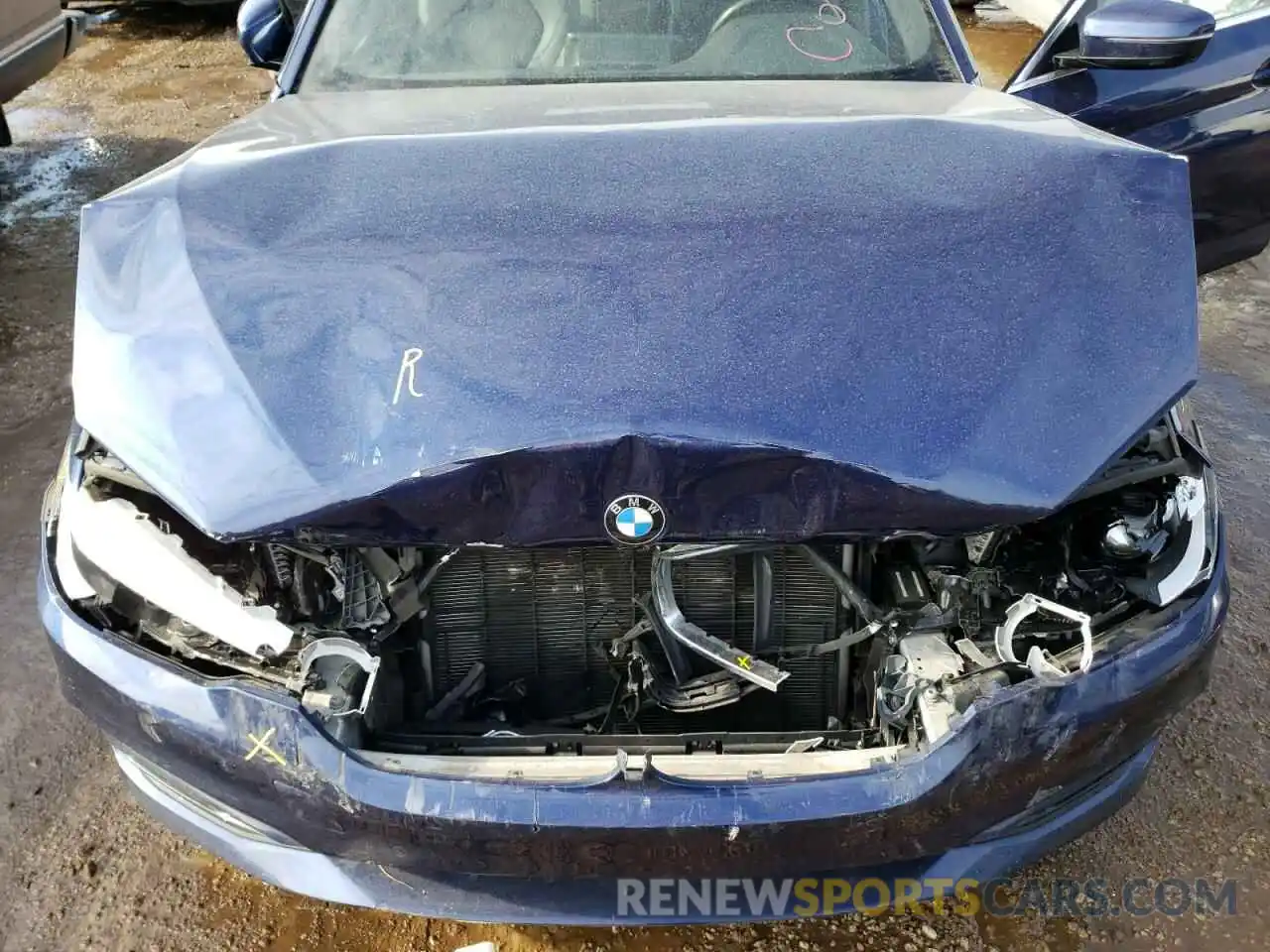 7 Photograph of a damaged car WBAJA7C56KWW07714 BMW 5 SERIES 2019