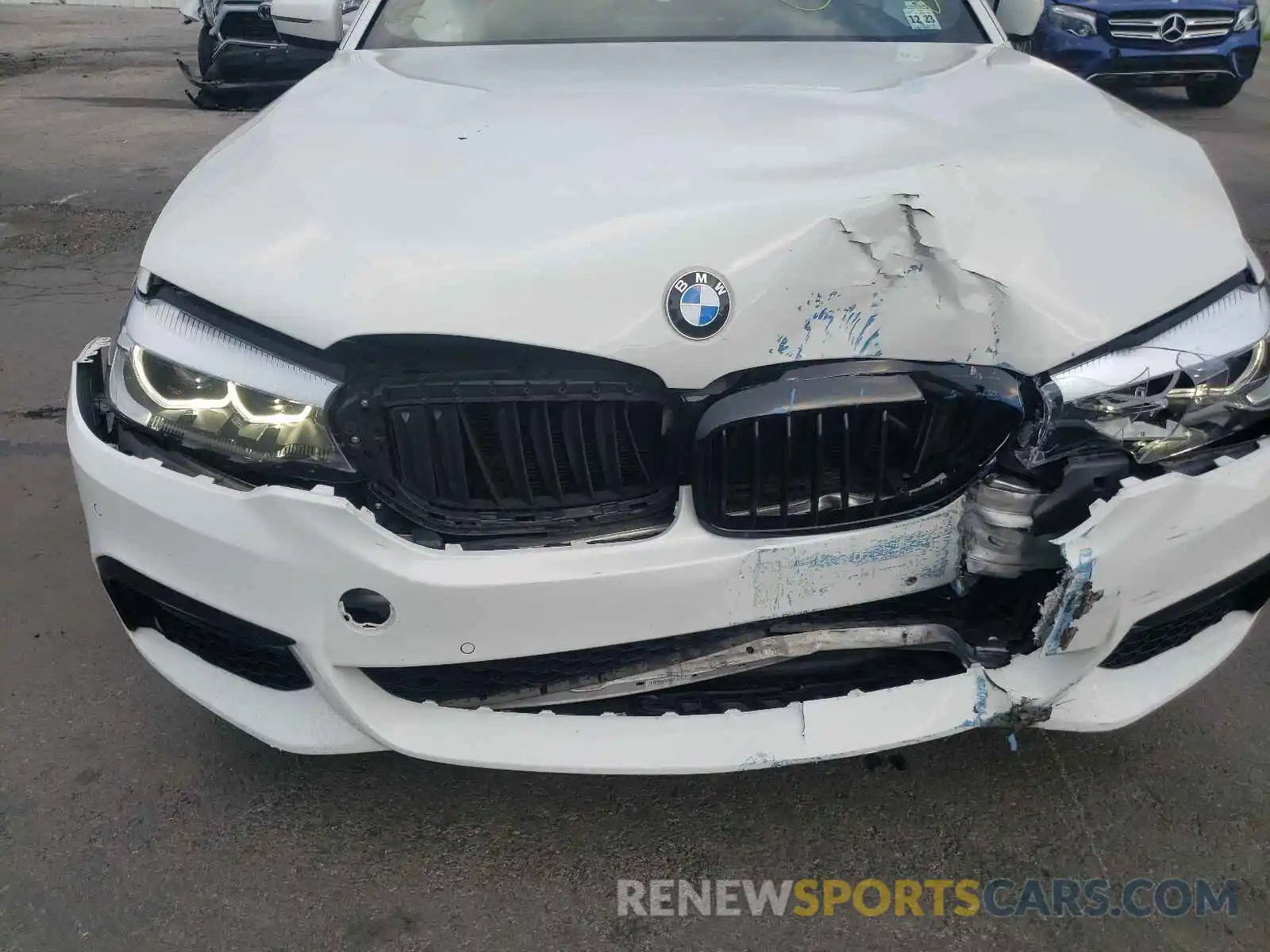 7 Photograph of a damaged car WBAJA7C56KWW12735 BMW 5 SERIES 2019