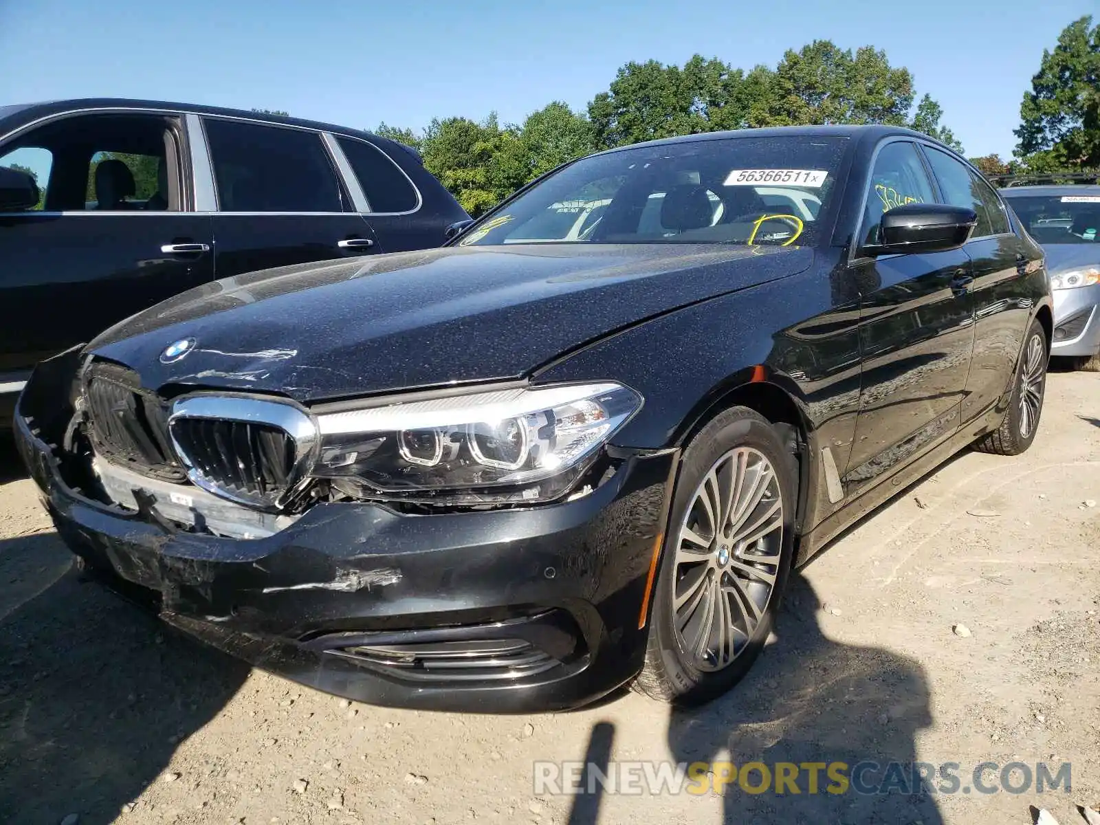 2 Photograph of a damaged car WBAJA7C56KWW13982 BMW 5 SERIES 2019