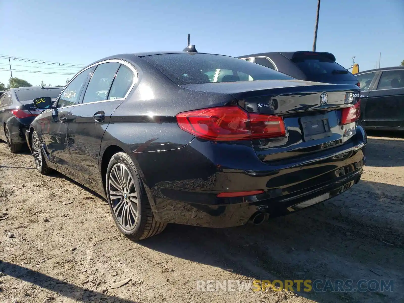 3 Photograph of a damaged car WBAJA7C56KWW13982 BMW 5 SERIES 2019