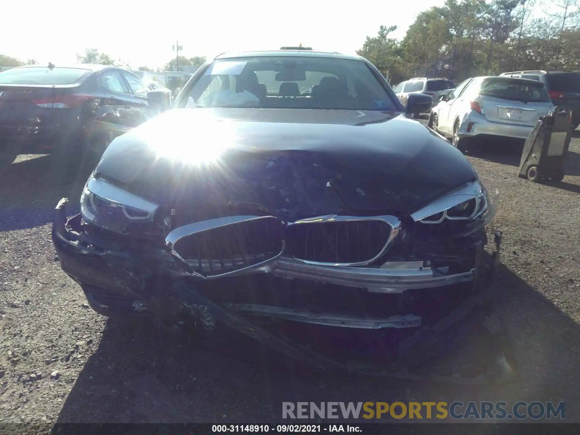 6 Photograph of a damaged car WBAJA7C56KWW16560 BMW 5 SERIES 2019