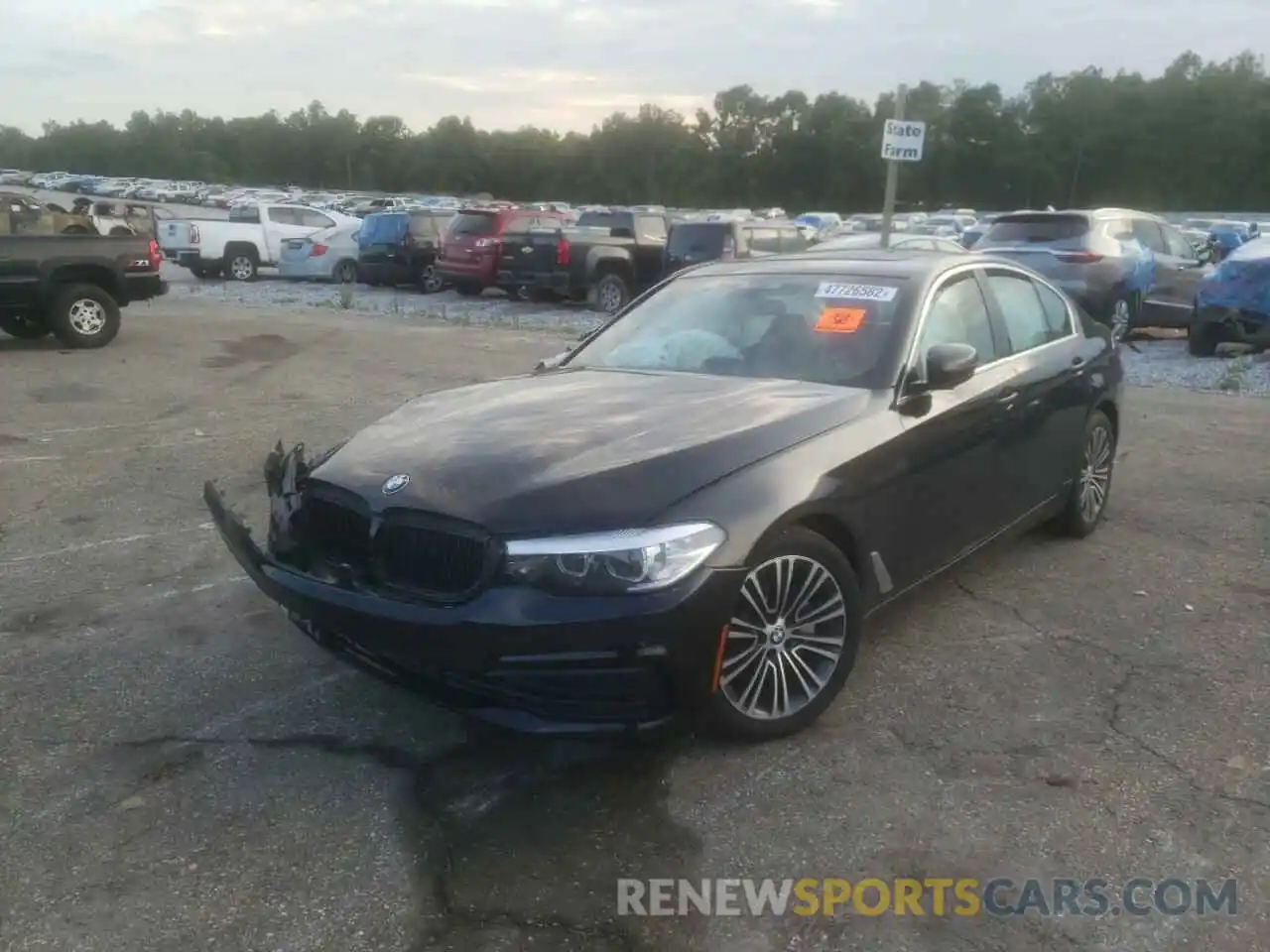 2 Photograph of a damaged car WBAJA7C56KWW17384 BMW 5 SERIES 2019