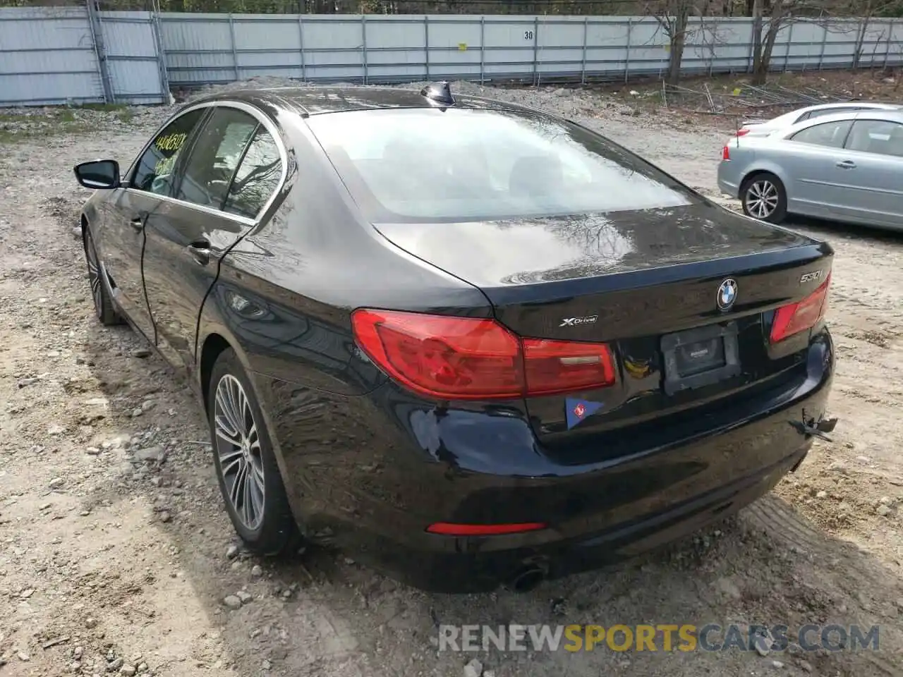 3 Фотография поврежденного автомобиля WBAJA7C56KWW17790 BMW 5 SERIES 2019