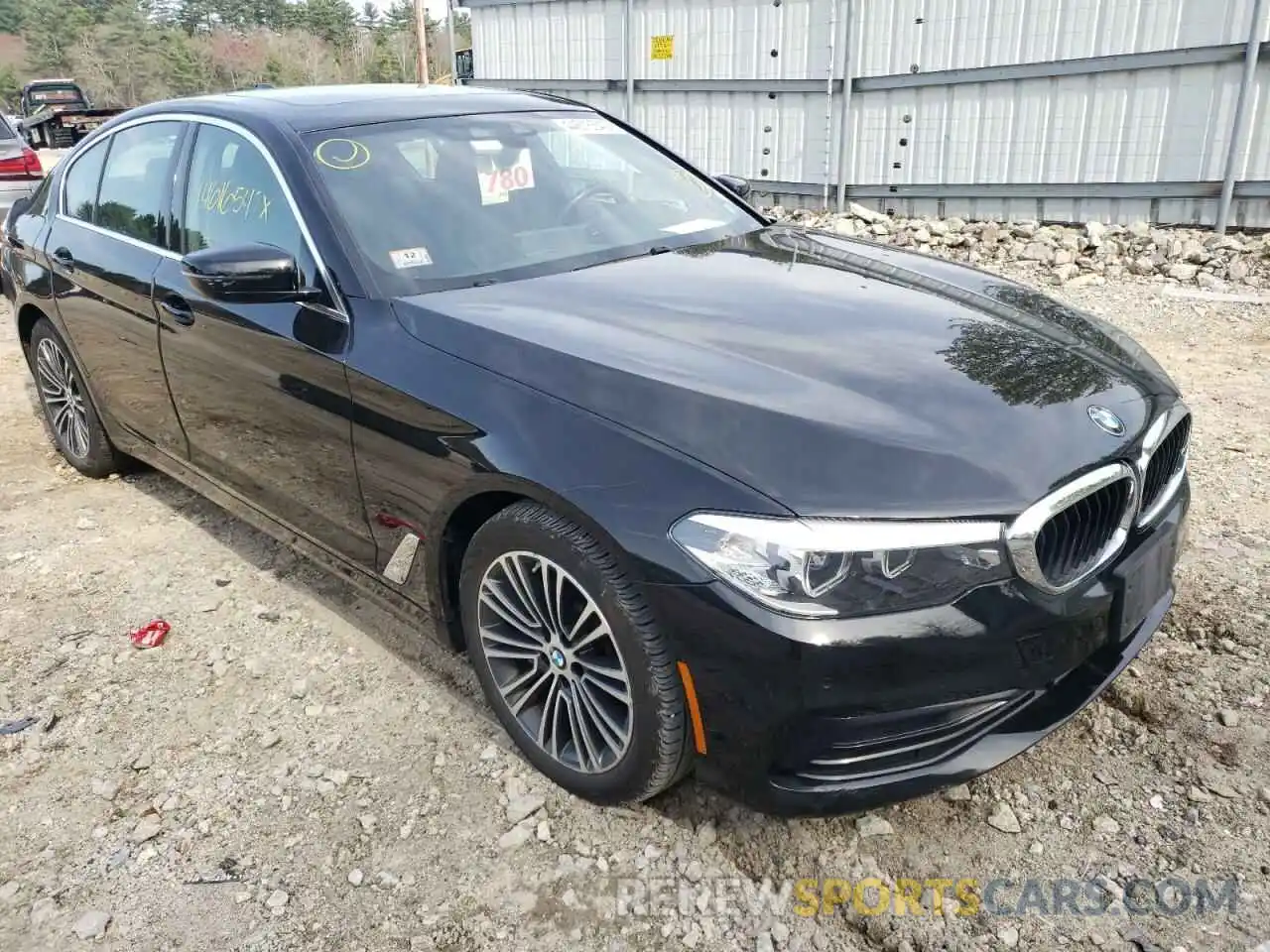 9 Фотография поврежденного автомобиля WBAJA7C56KWW17790 BMW 5 SERIES 2019