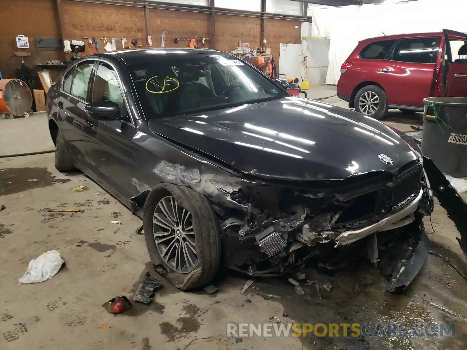 1 Photograph of a damaged car WBAJA7C56KWW18289 BMW 5 SERIES 2019