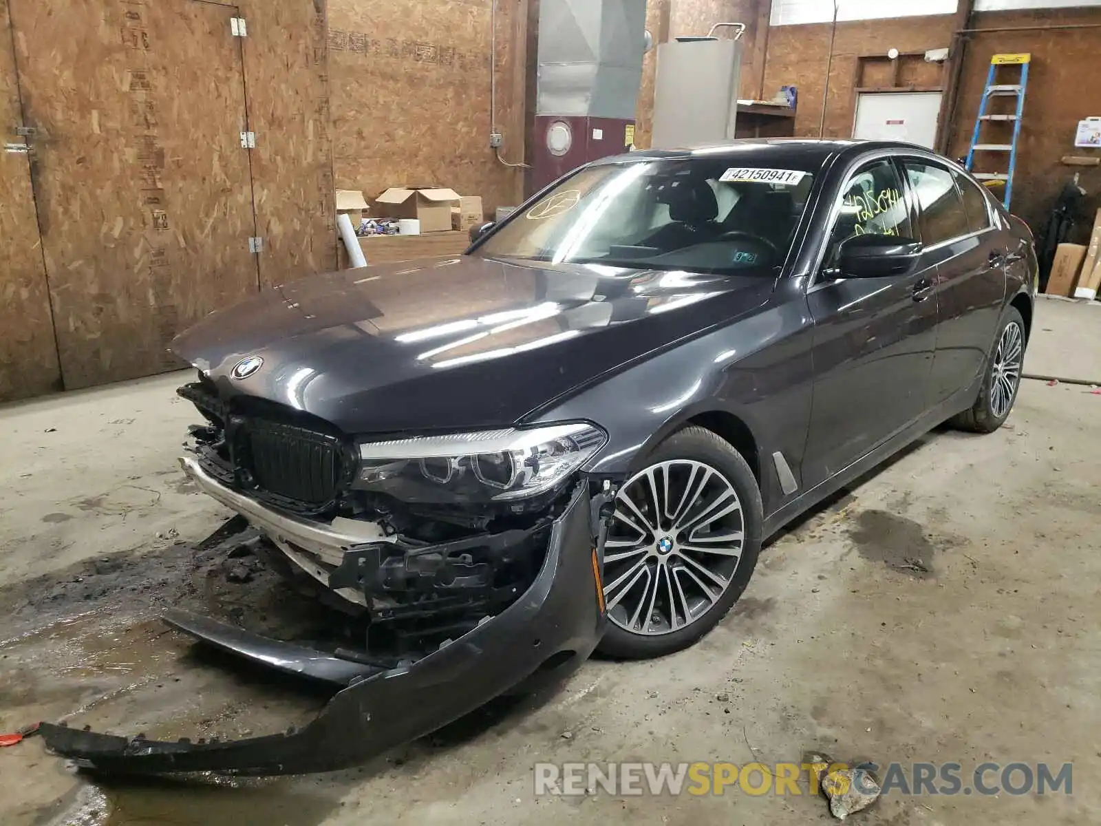 2 Photograph of a damaged car WBAJA7C56KWW18289 BMW 5 SERIES 2019