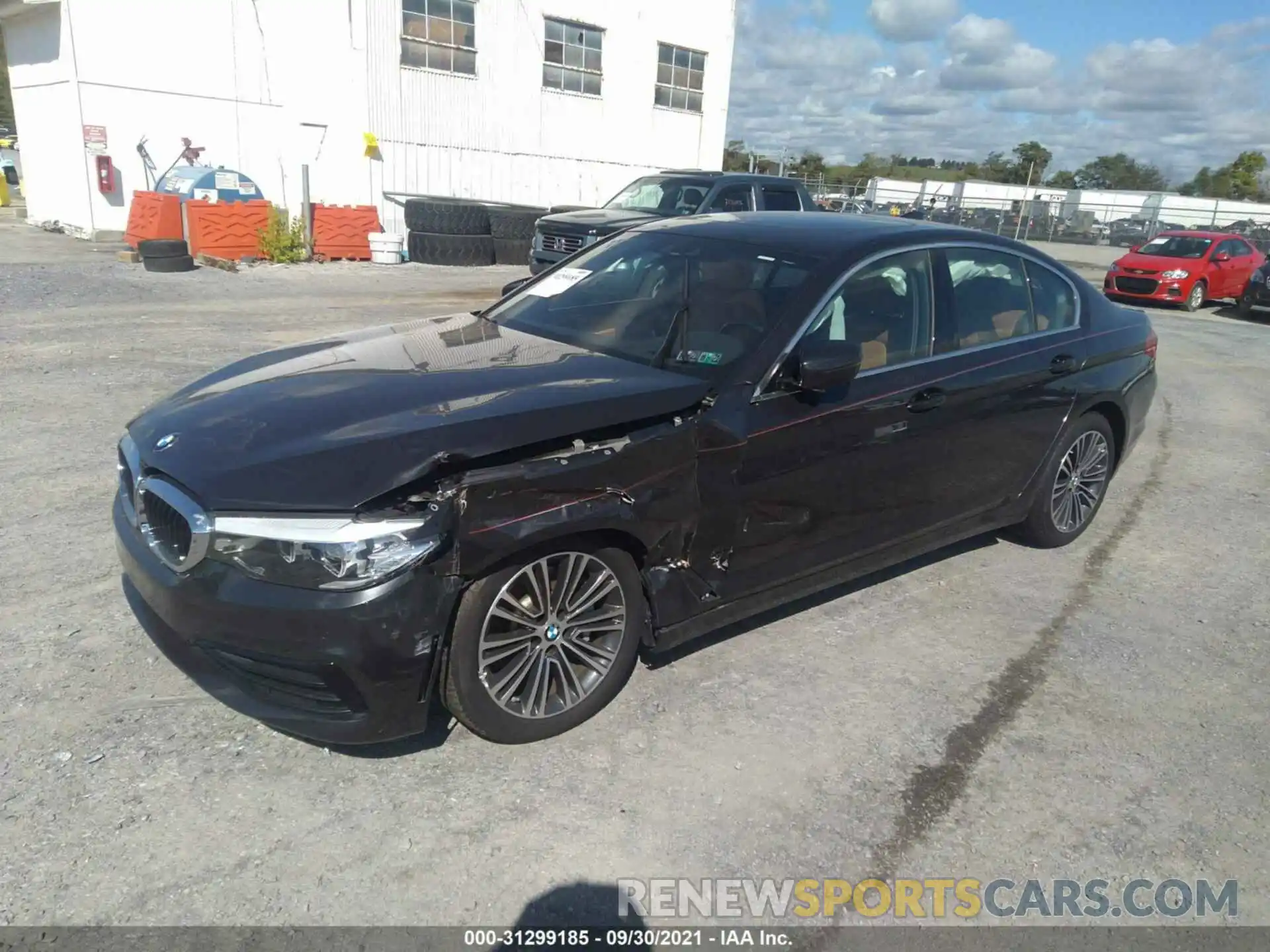 2 Photograph of a damaged car WBAJA7C56KWW18986 BMW 5 SERIES 2019