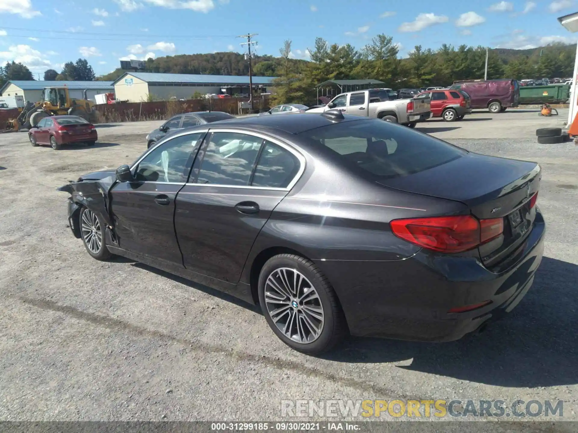 3 Photograph of a damaged car WBAJA7C56KWW18986 BMW 5 SERIES 2019