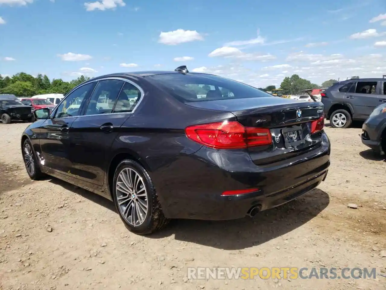 3 Photograph of a damaged car WBAJA7C56KWW19801 BMW 5 SERIES 2019