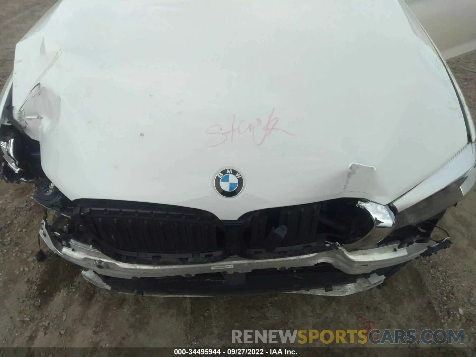 10 Photograph of a damaged car WBAJA7C56KWW23573 BMW 5 SERIES 2019