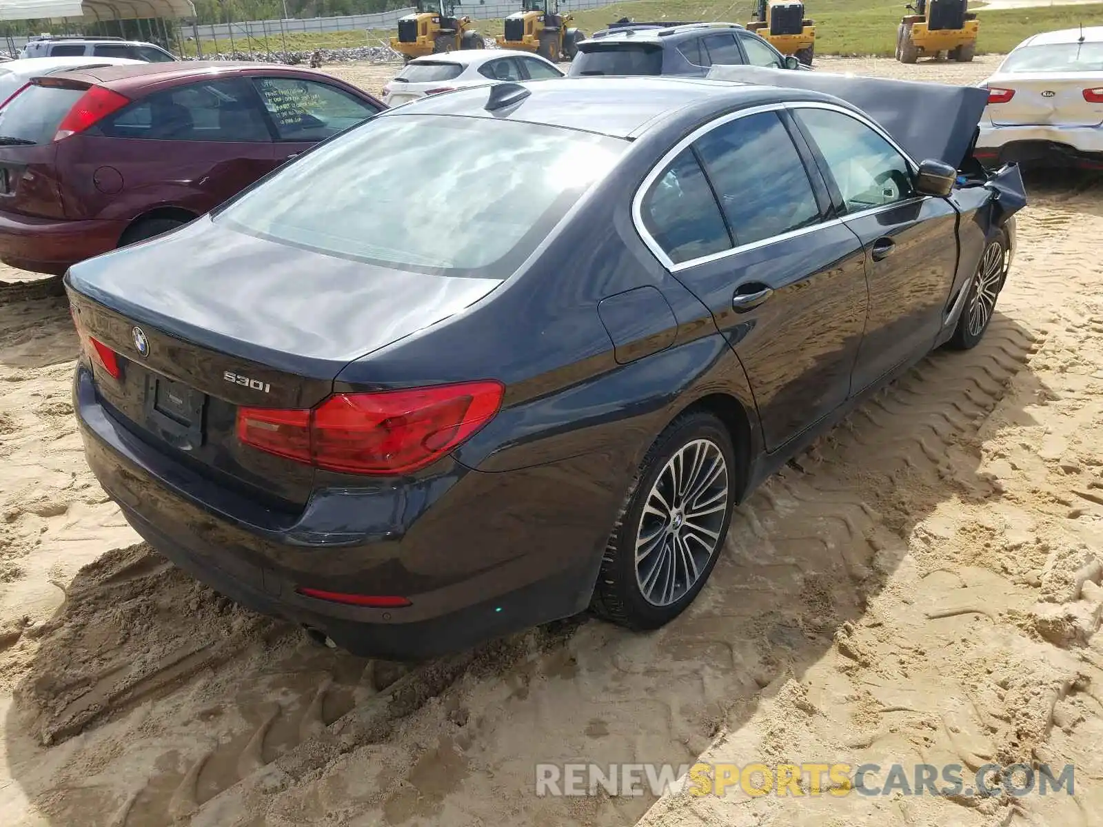 4 Photograph of a damaged car WBAJA7C56KWW48313 BMW 5 SERIES 2019