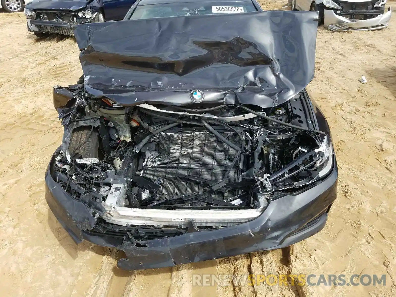 9 Photograph of a damaged car WBAJA7C56KWW48313 BMW 5 SERIES 2019