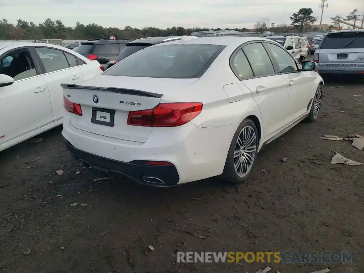 4 Photograph of a damaged car WBAJA7C56KWW48991 BMW 5 SERIES 2019