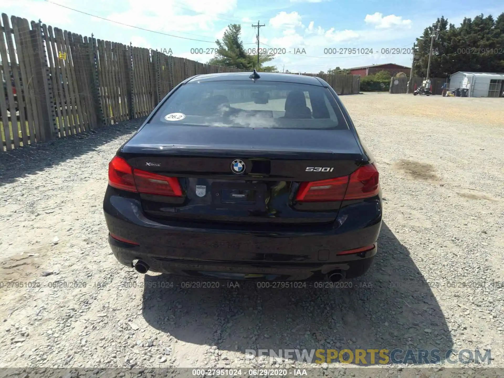 6 Фотография поврежденного автомобиля WBAJA7C56KWW49624 BMW 5 SERIES 2019