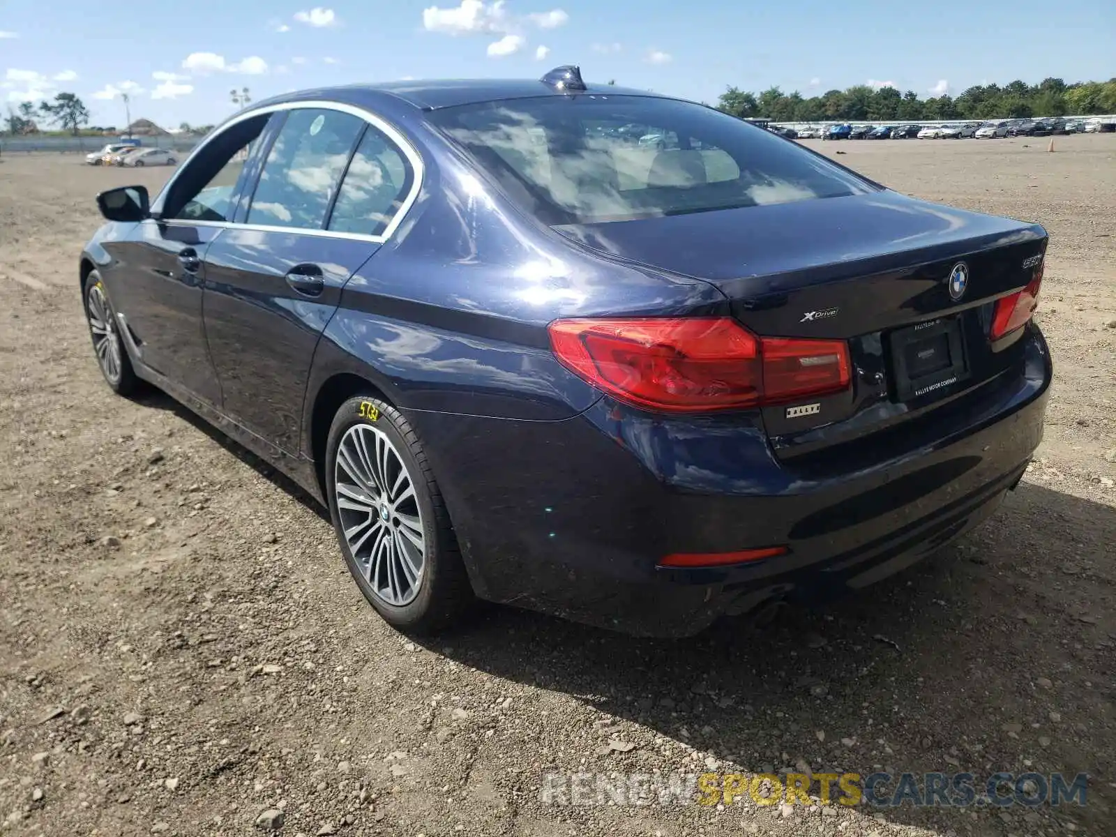 3 Photograph of a damaged car WBAJA7C56KWW49655 BMW 5 SERIES 2019