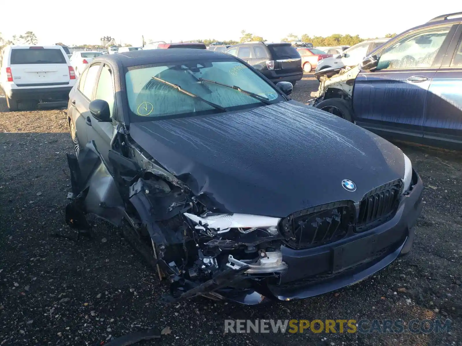 1 Photograph of a damaged car WBAJA7C57KG909779 BMW 5 SERIES 2019