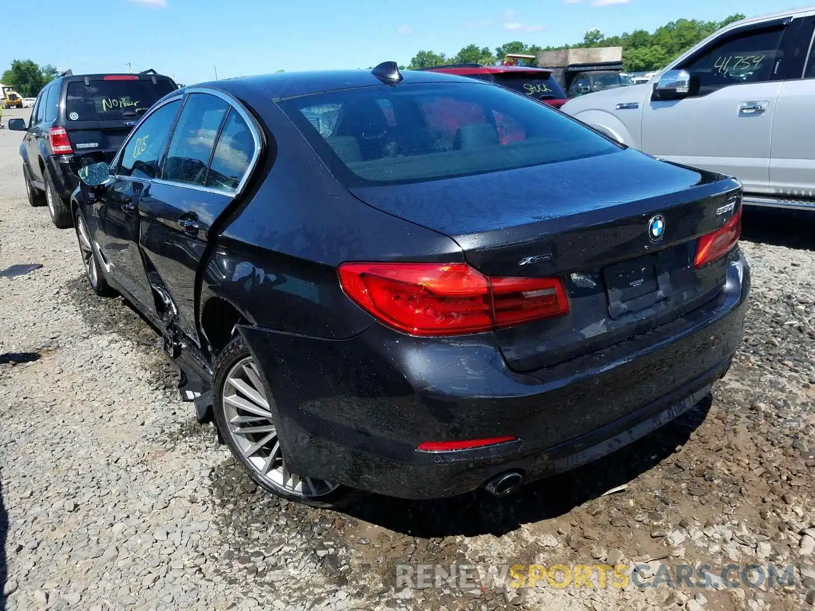 9 Photograph of a damaged car WBAJA7C57KG911130 BMW 5 SERIES 2019