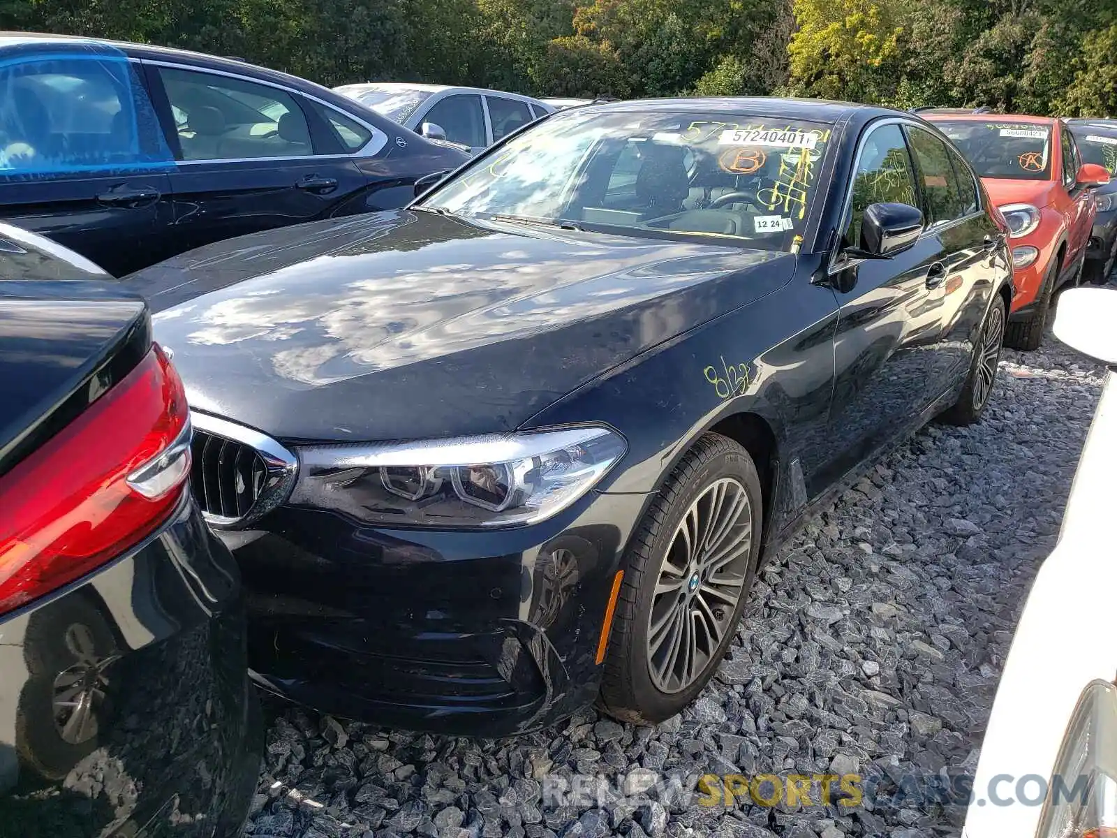 2 Photograph of a damaged car WBAJA7C57KG911578 BMW 5 SERIES 2019