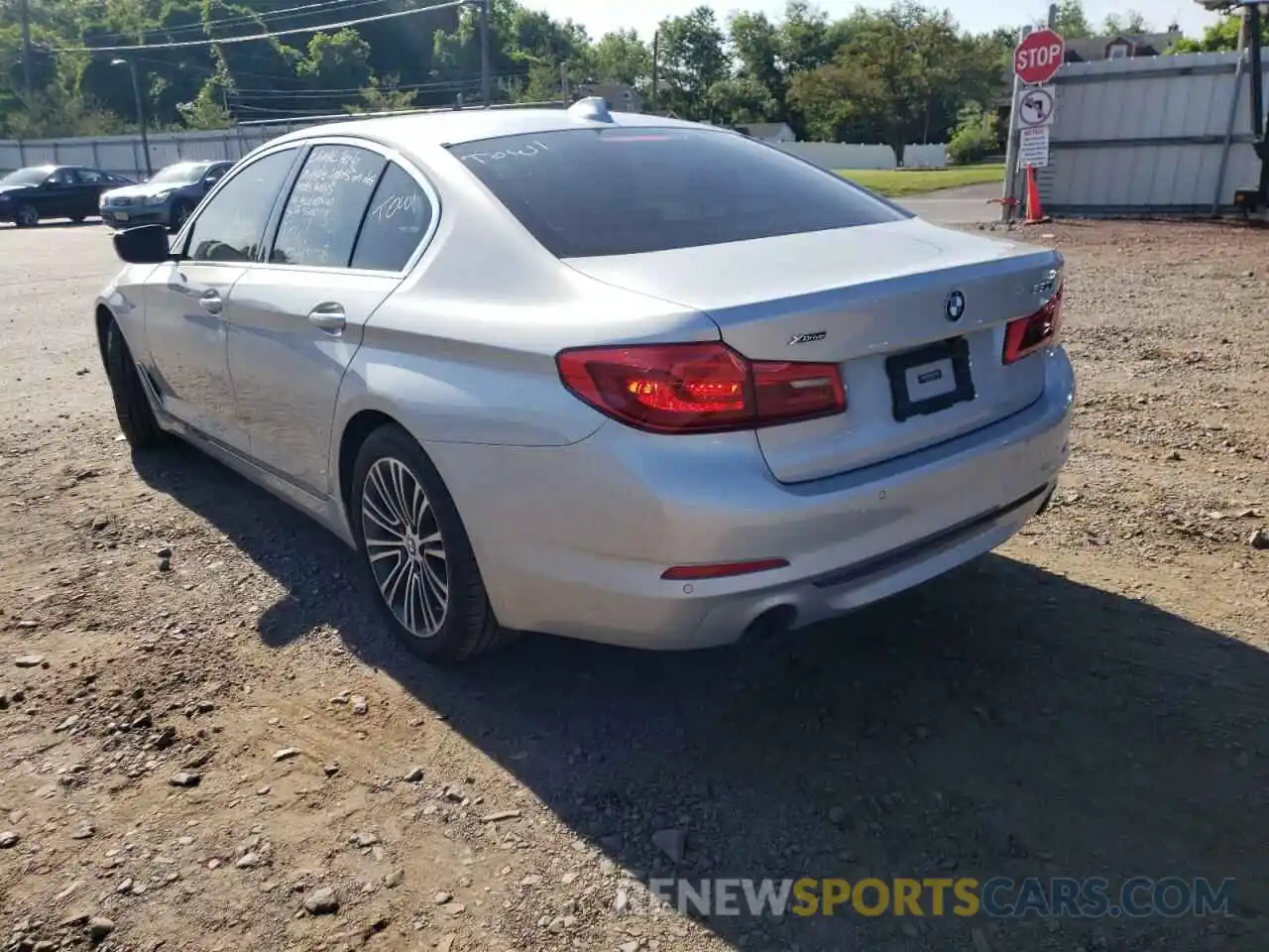 3 Photograph of a damaged car WBAJA7C57KG911709 BMW 5 SERIES 2019