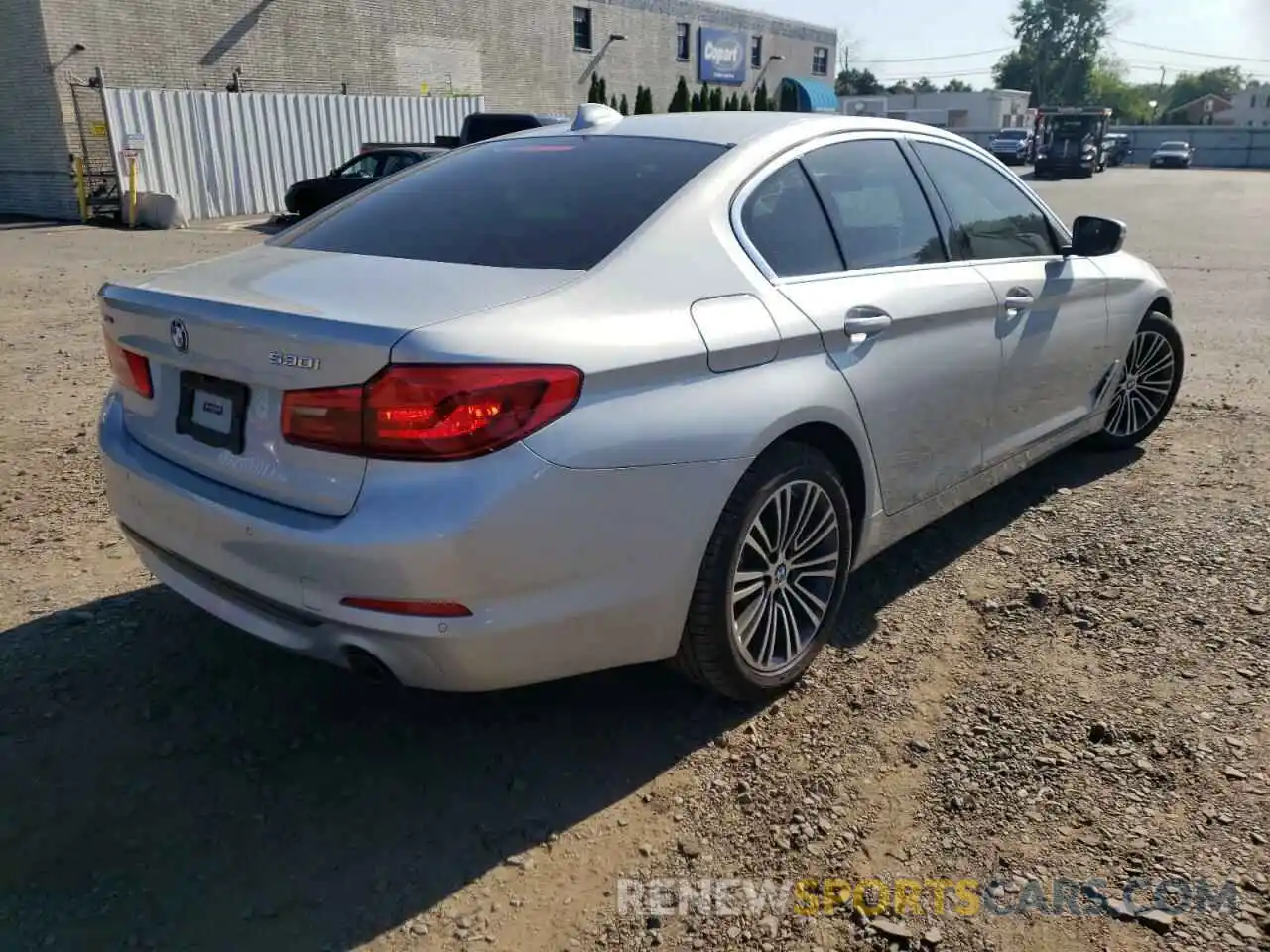 4 Фотография поврежденного автомобиля WBAJA7C57KG911709 BMW 5 SERIES 2019