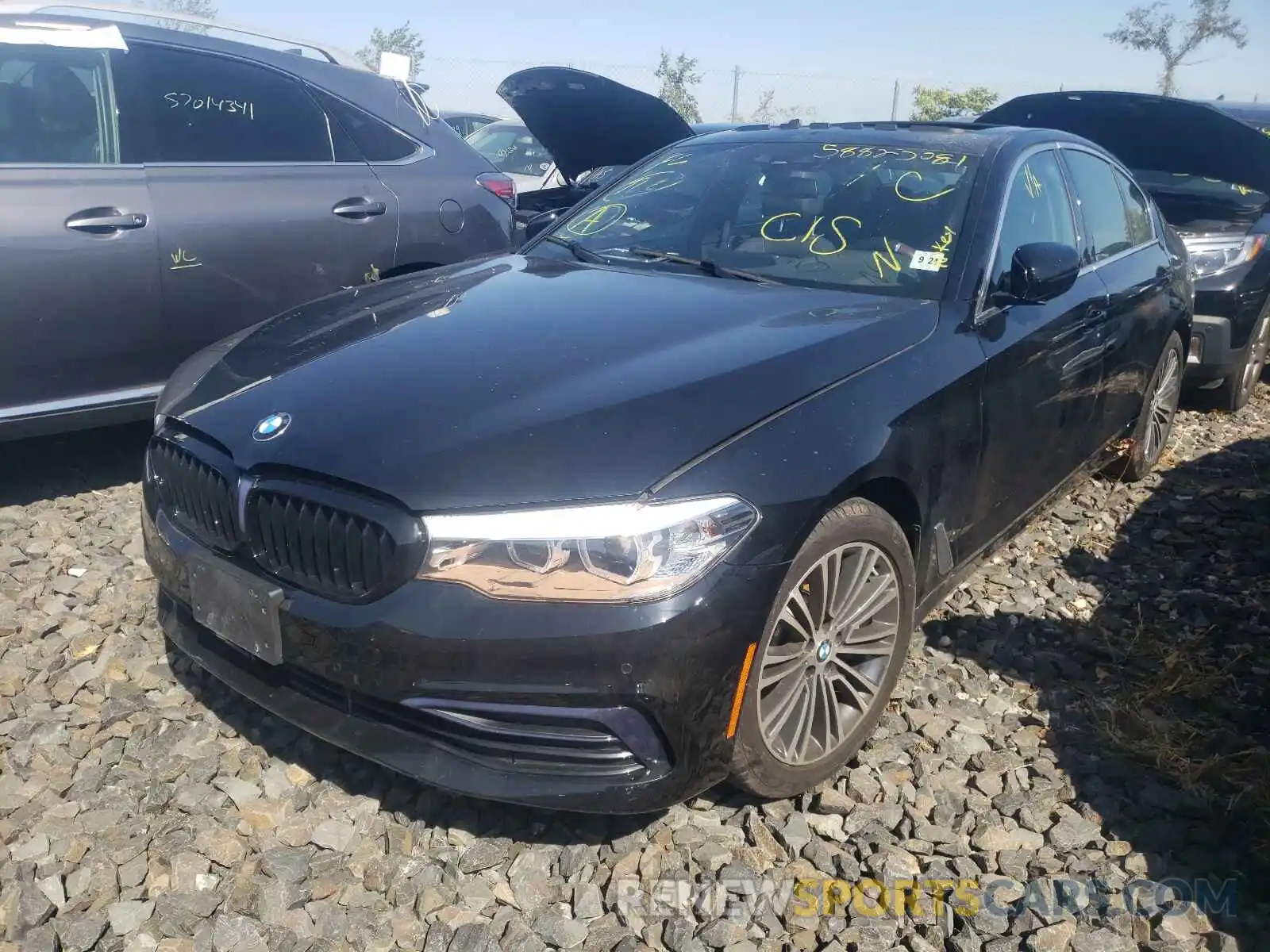 2 Photograph of a damaged car WBAJA7C57KWC78024 BMW 5 SERIES 2019