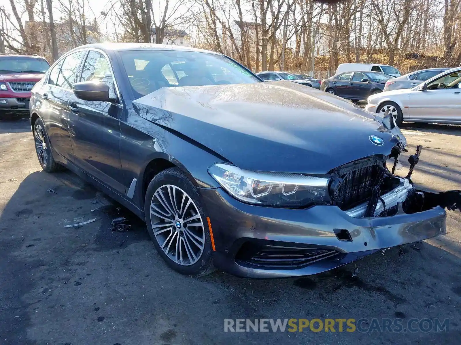 1 Photograph of a damaged car WBAJA7C57KWW00710 BMW 5 SERIES 2019