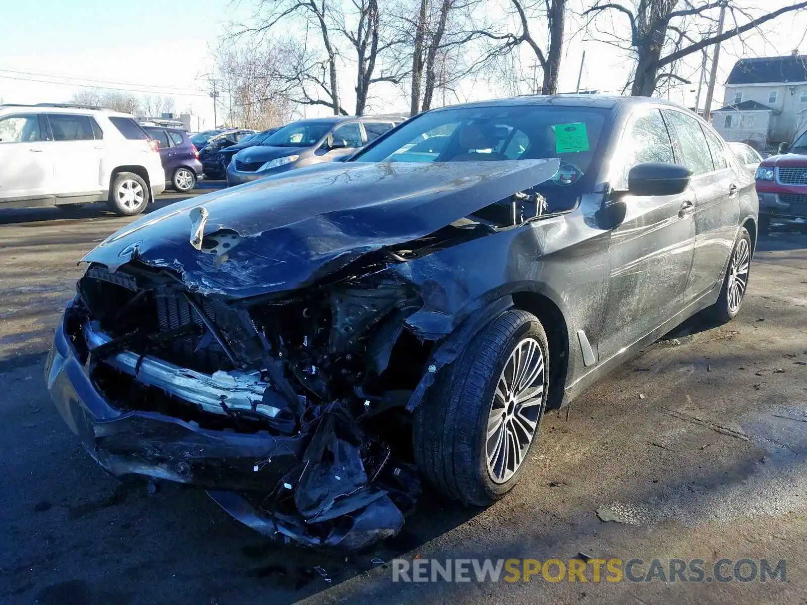 2 Photograph of a damaged car WBAJA7C57KWW00710 BMW 5 SERIES 2019