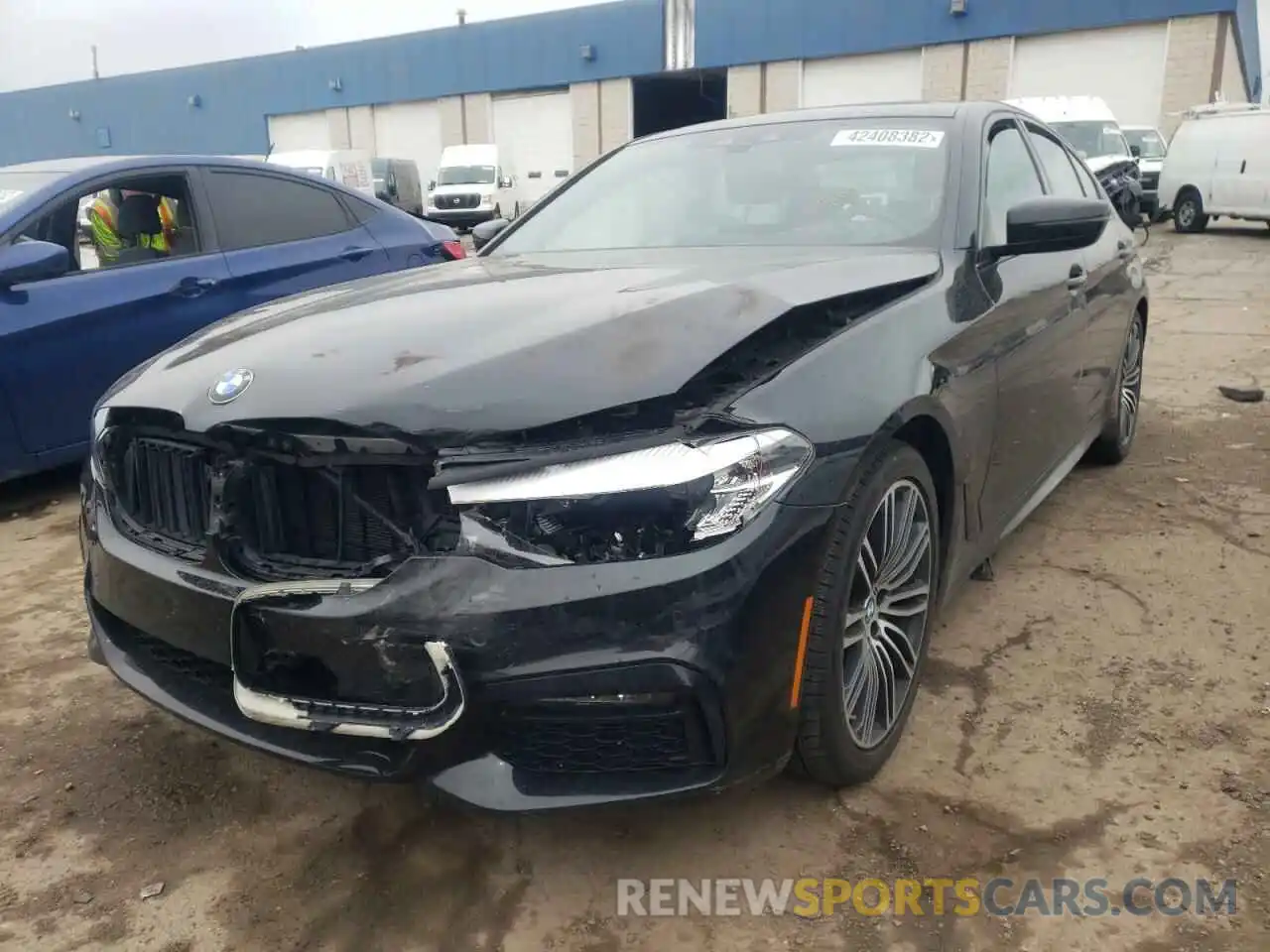 2 Photograph of a damaged car WBAJA7C57KWW05499 BMW 5 SERIES 2019