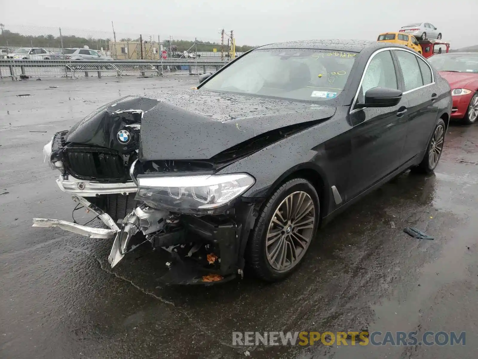 2 Photograph of a damaged car WBAJA7C57KWW07219 BMW 5 SERIES 2019