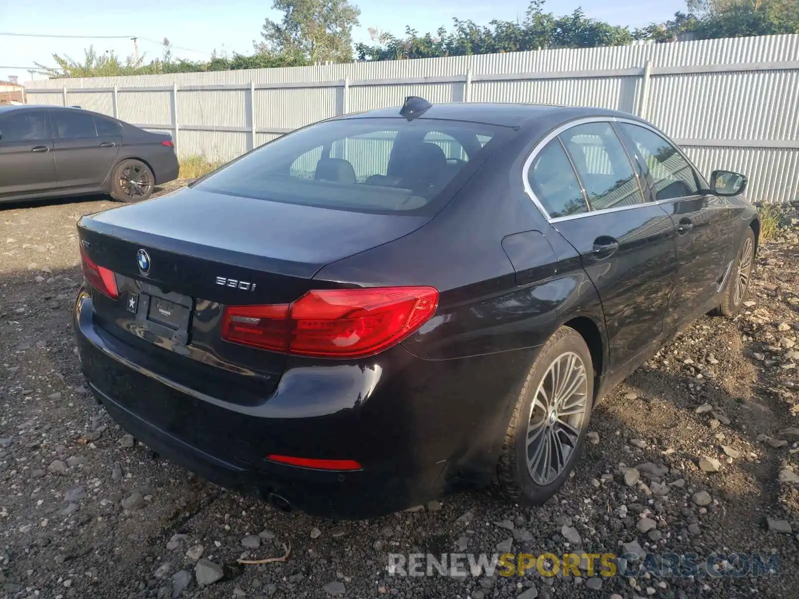 4 Photograph of a damaged car WBAJA7C57KWW08144 BMW 5 SERIES 2019