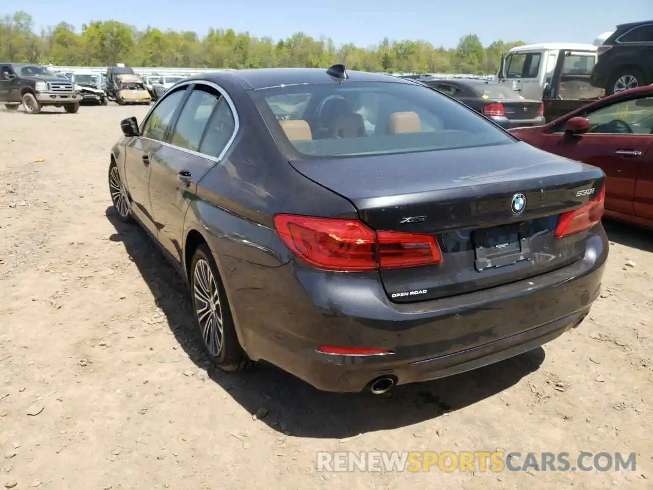 3 Photograph of a damaged car WBAJA7C57KWW09133 BMW 5 SERIES 2019