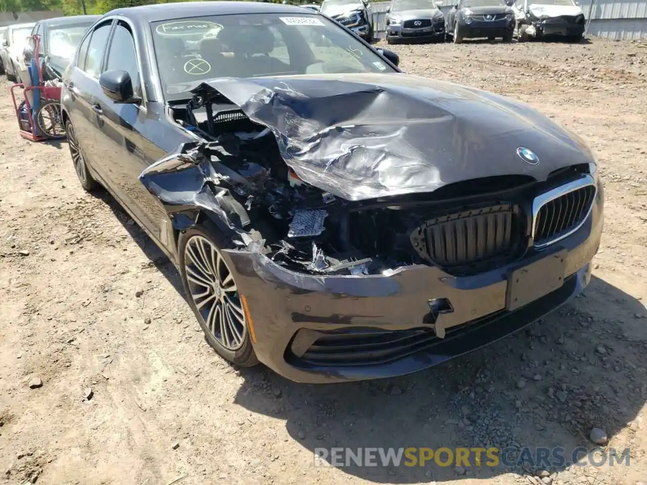 9 Photograph of a damaged car WBAJA7C57KWW09133 BMW 5 SERIES 2019