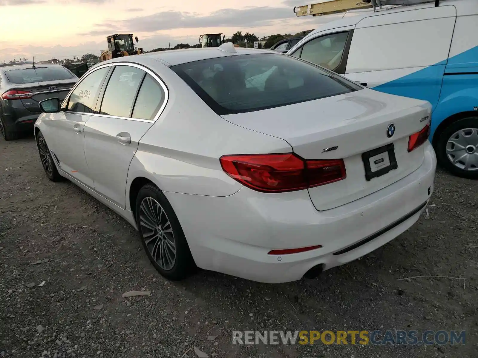 3 Photograph of a damaged car WBAJA7C57KWW12744 BMW 5 SERIES 2019