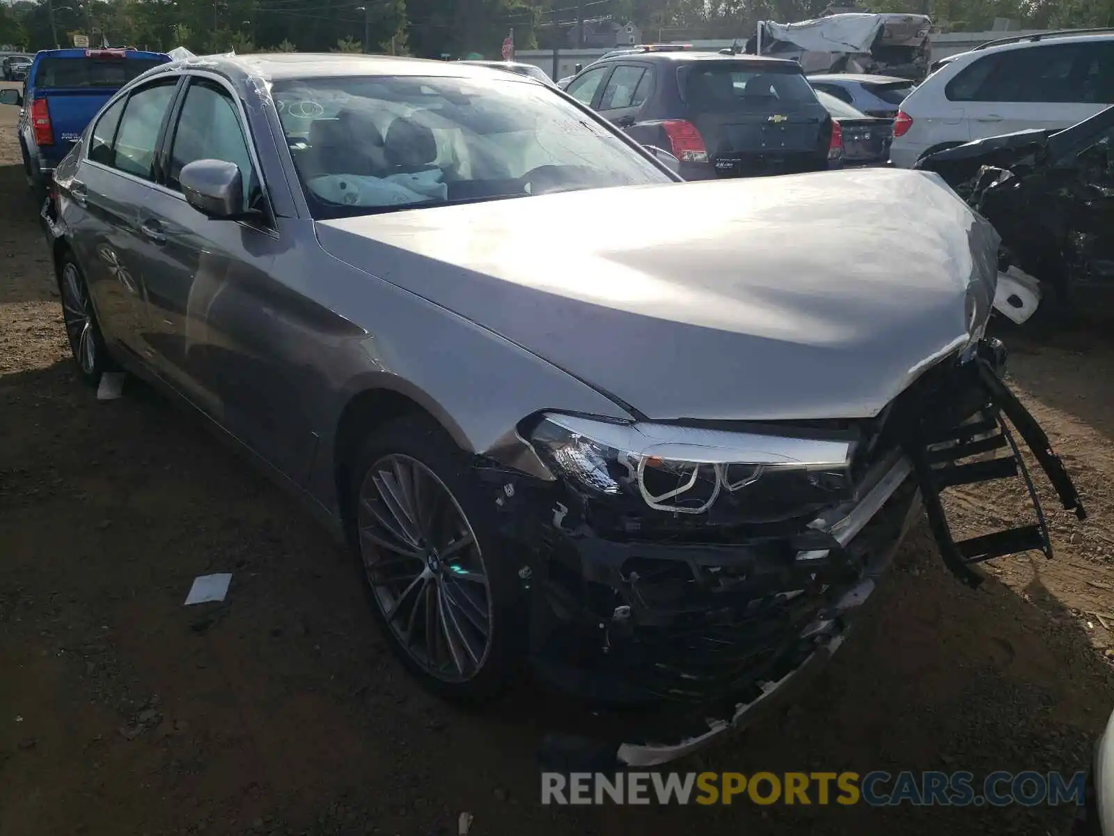 1 Photograph of a damaged car WBAJA7C57KWW20861 BMW 5 SERIES 2019