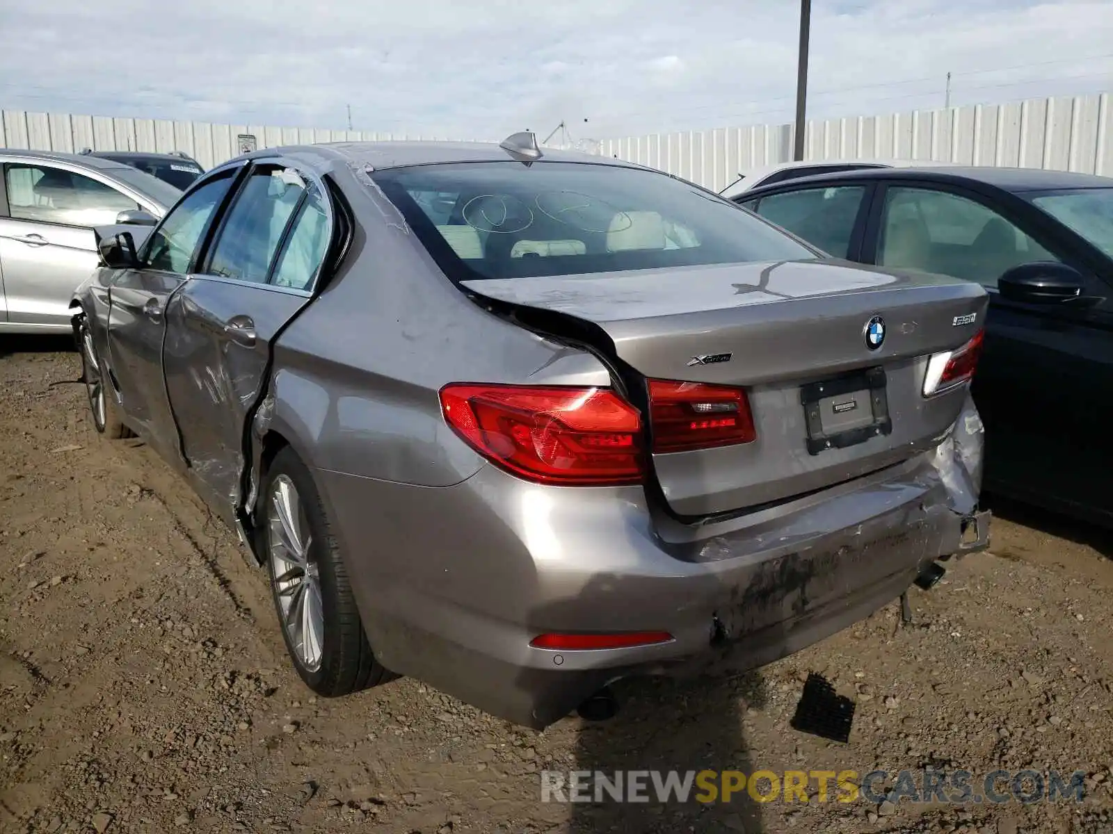 3 Photograph of a damaged car WBAJA7C57KWW20861 BMW 5 SERIES 2019